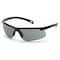 Pyramex Ever-Lite, Safety Glasses, Anti-Scratch, Gray Lens, Black Frame, Half-Frame SB8620D - alternate 1
